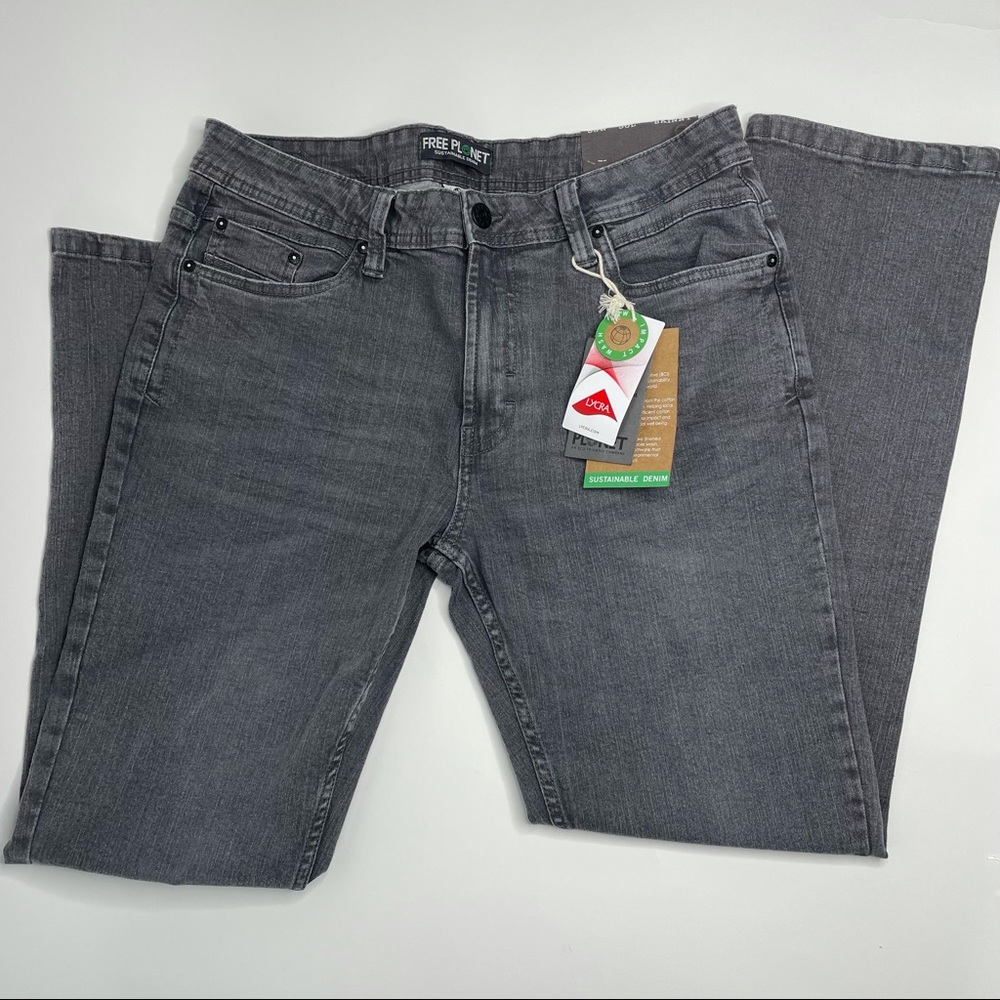 Free Planet sustainable denim men’s jeans 33x30